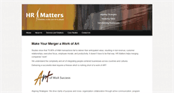 Desktop Screenshot of hrmatters-inc.com